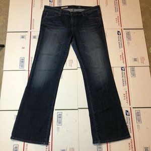 Adriano Goldschmeid Women's Bootcut Jeans 32R - The Angelina, Made in USA